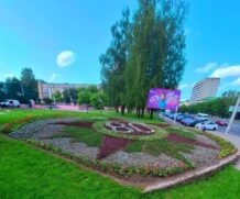 Наша клумба — лучшая в республике!